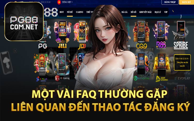 Đăng Ký PG88 - Nhà Cái Tặng 188K Cho Tân Thủ
