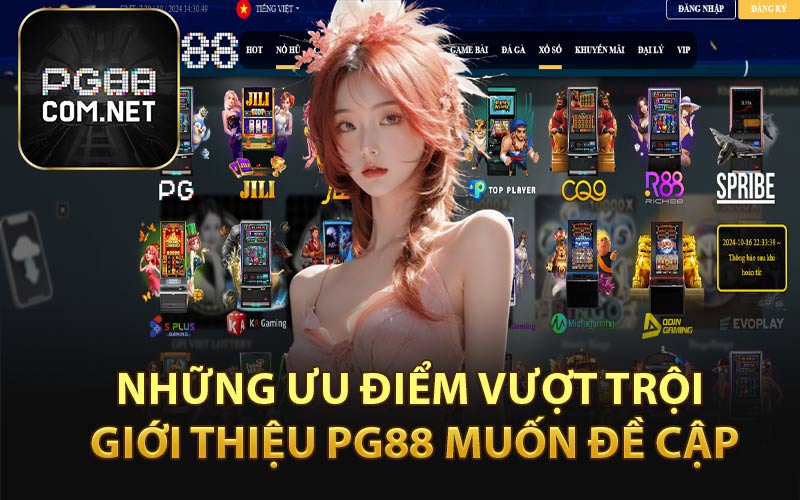 Giới Thiệu PG88 ⭐️ Link Trang Chủ Cá Cược Uy Tín Minh Bạch