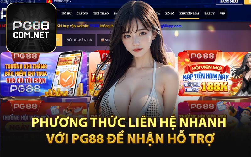 Liên Hệ PG88 - Nắm Rõ Phuo
