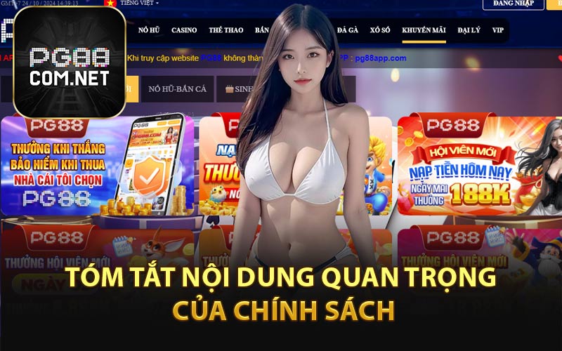 Chính Sách Bảo Mật - PG88 Sử Dụng Lớp Bảo Mật An Toàn