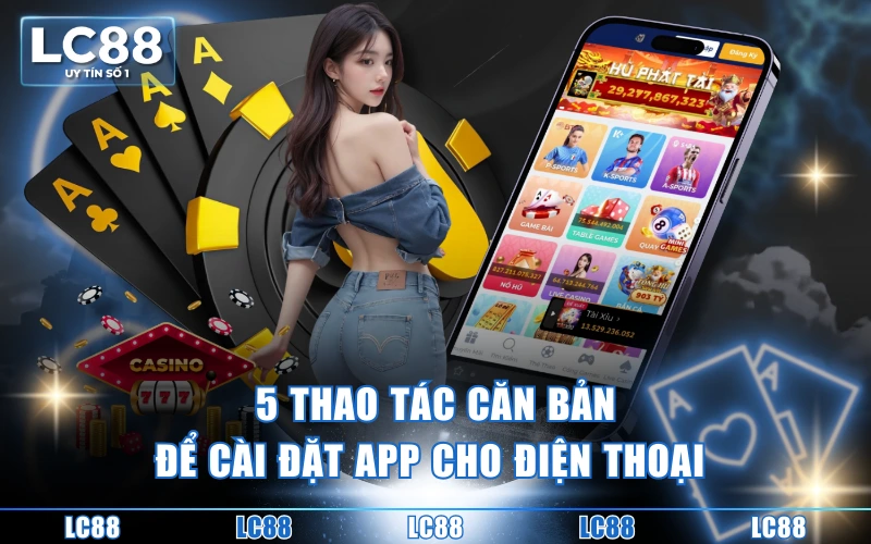 Tải App LC88 - Các Thao Tác Thành Công Lần Đầu Cho Tân Thủ Tải App LC88 - Các Thao Tác Thành Công Lần Đầu Cho Tân Thủ